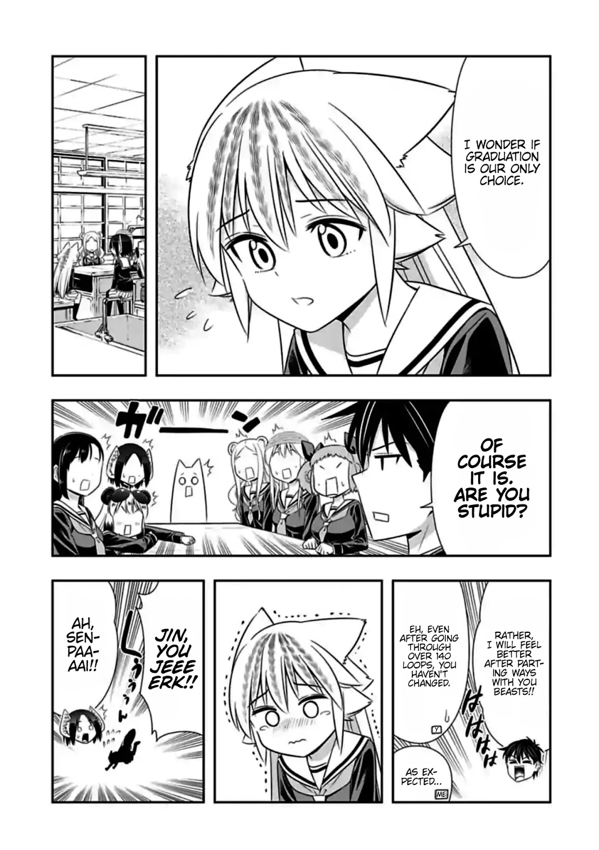 Murenase! Shiiton Gakuen Chapter 150 page 3 - Chapter 150