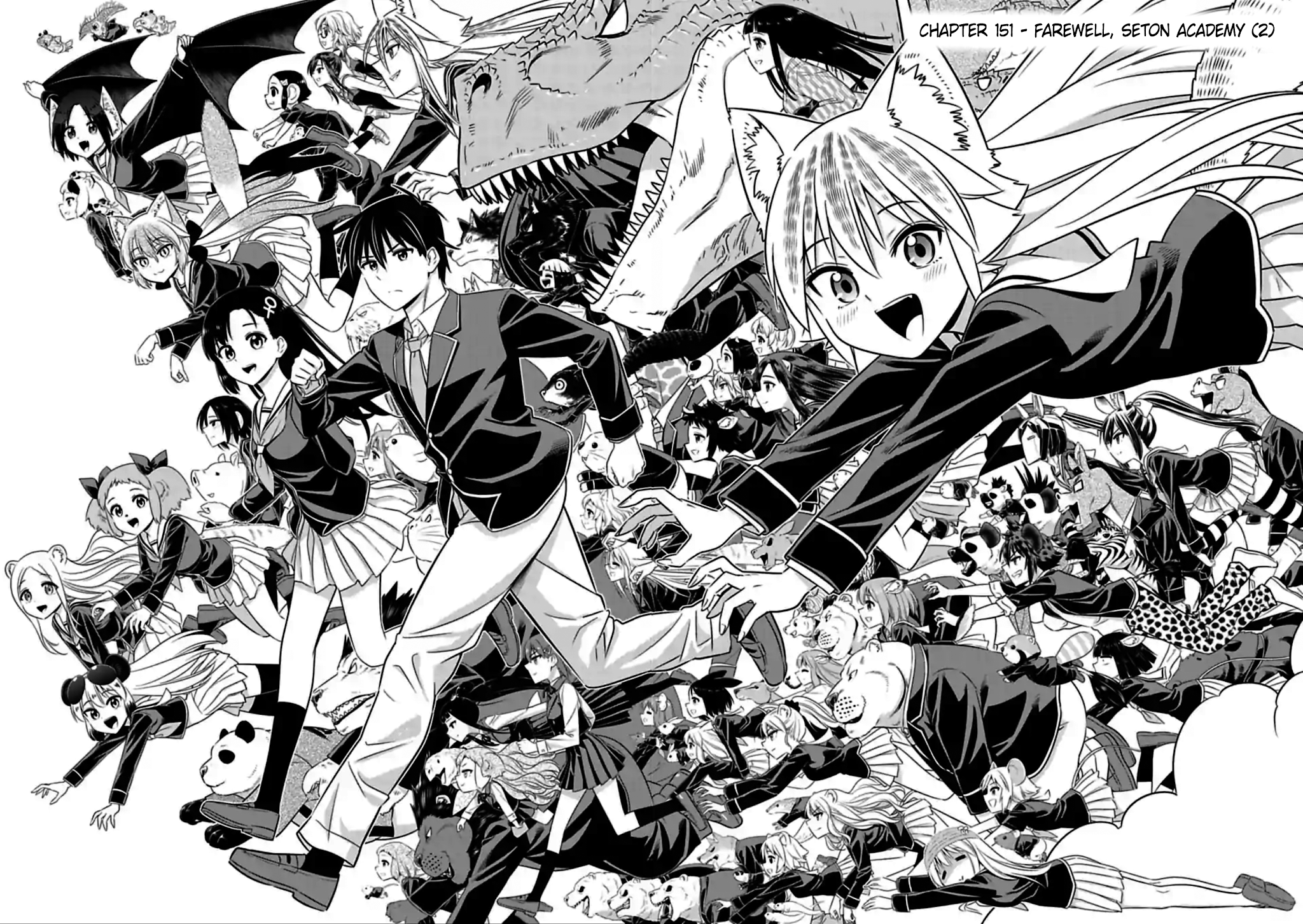Murenase! Shiiton Gakuen Chapter 151 page 2 - Chapter 151