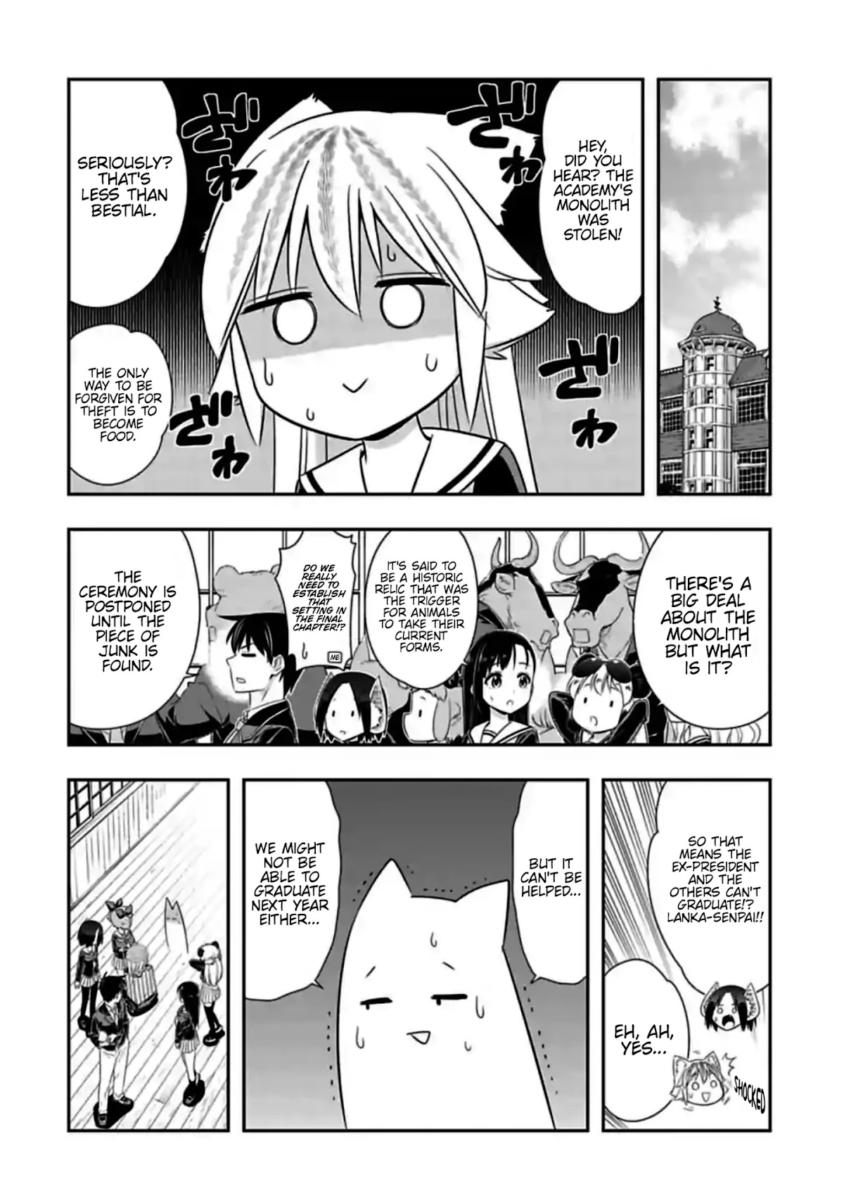 Murenase! Shiiton Gakuen Chapter 151 page 3 - Chapter 151