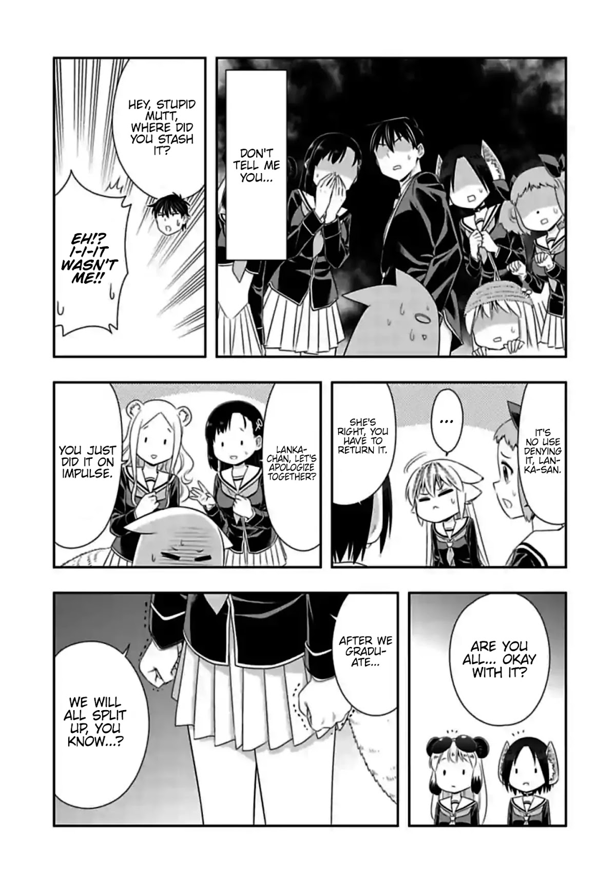 Murenase! Shiiton Gakuen Chapter 151 page 4 - Chapter 151