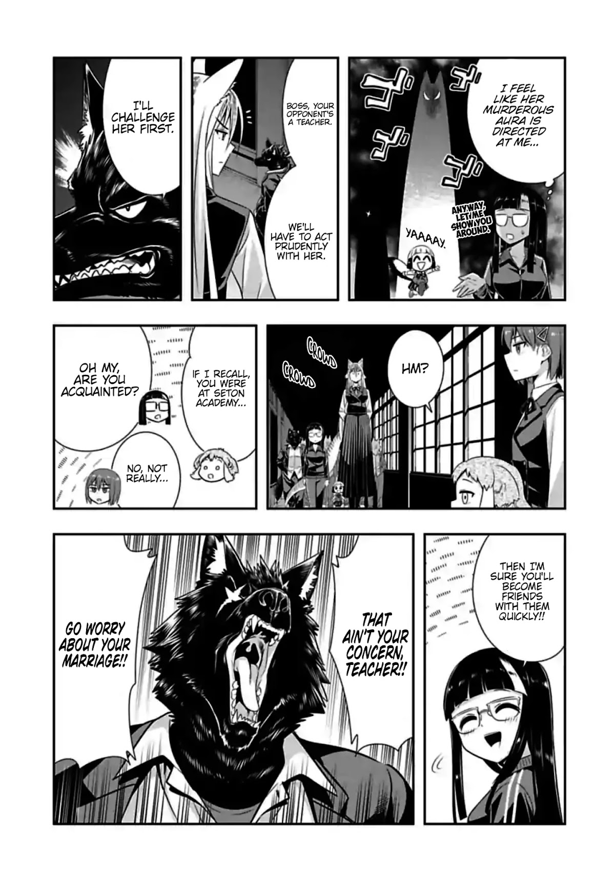 Murenase! Shiiton Gakuen Chapter 152 page 3 - Chapter 152