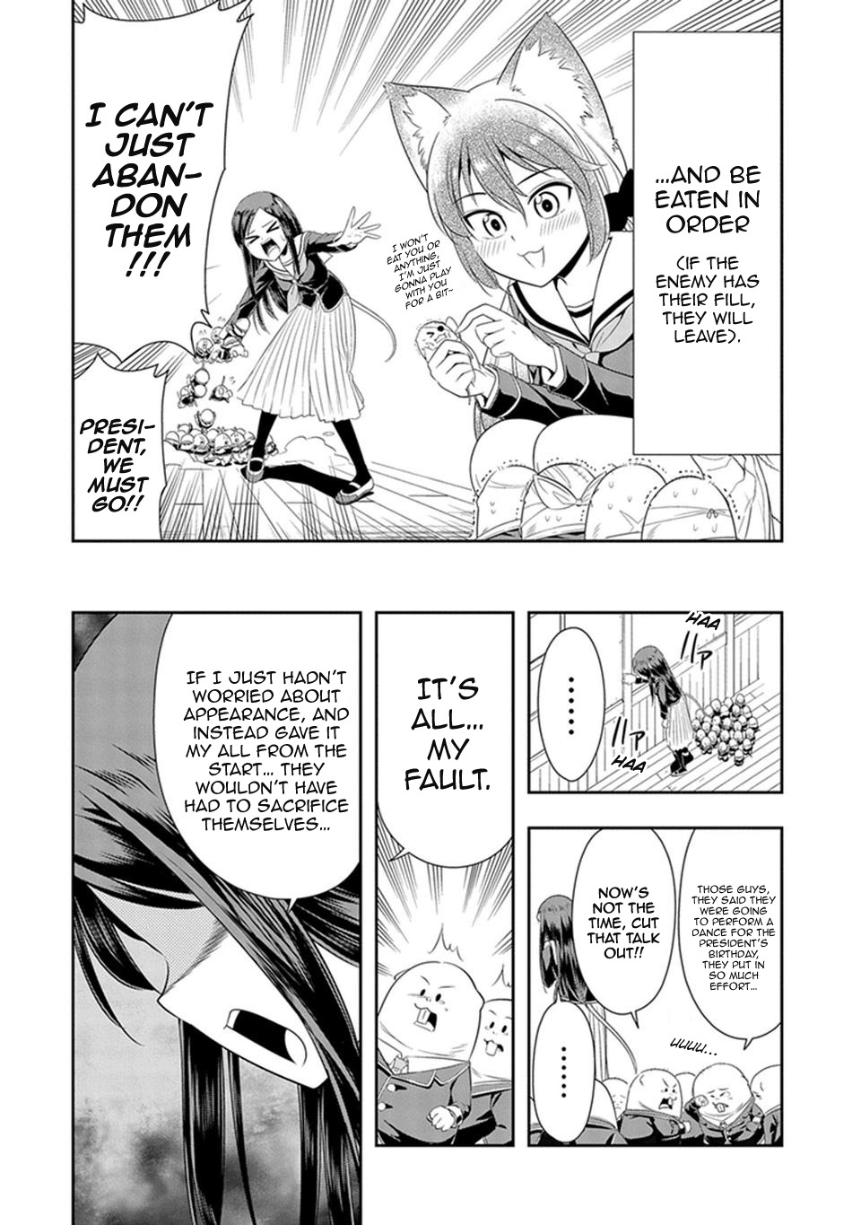 Murenase! Shiiton Gakuen Chapter 16 page 10 - Chapter 16: I dressed! I went! I undressed!