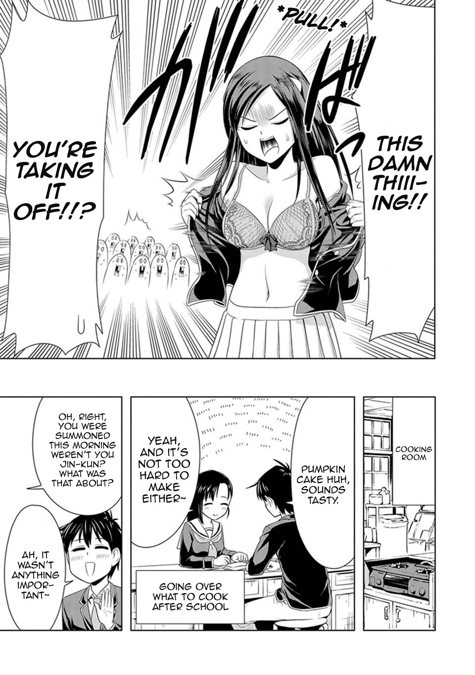 Murenase! Shiiton Gakuen Chapter 16 page 11 - Chapter 16: I dressed! I went! I undressed!