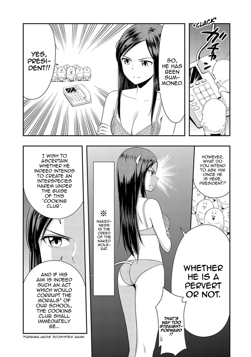Murenase! Shiiton Gakuen Chapter 16 page 3 - Chapter 16: I dressed! I went! I undressed!