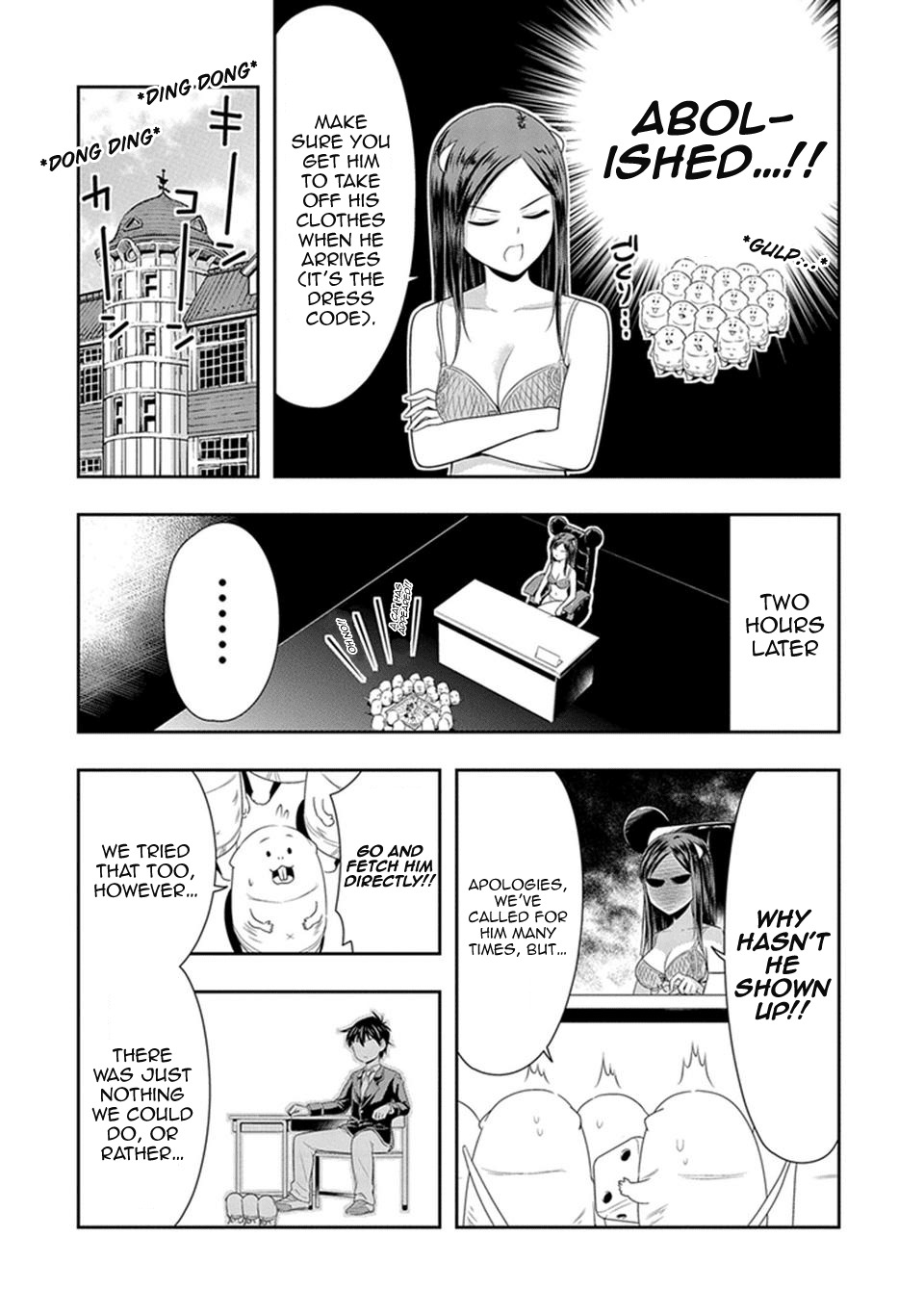 Murenase! Shiiton Gakuen Chapter 16 page 4 - Chapter 16: I dressed! I went! I undressed!