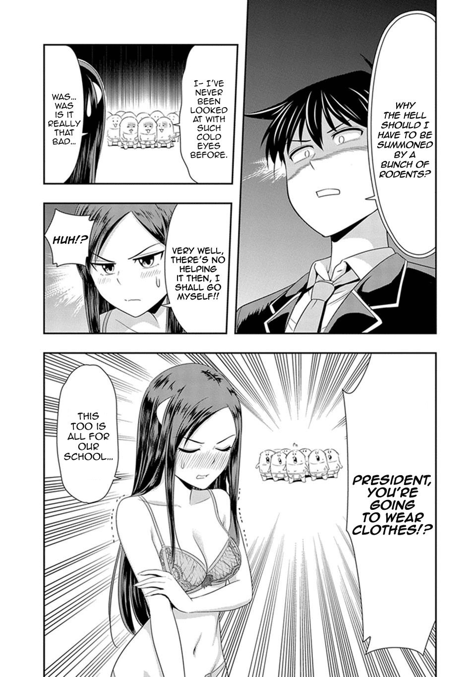 Murenase! Shiiton Gakuen Chapter 16 page 5 - Chapter 16: I dressed! I went! I undressed!