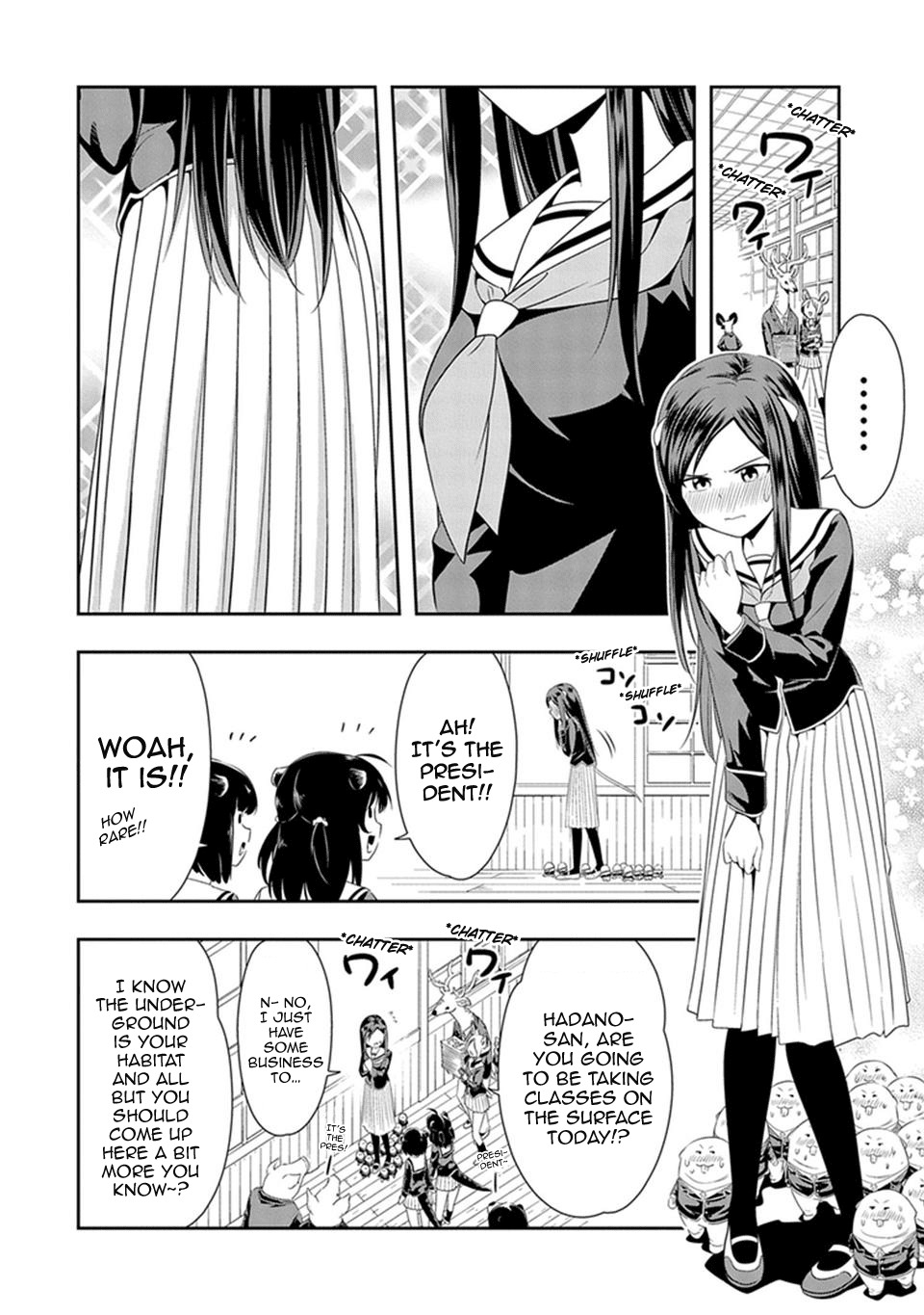 Murenase! Shiiton Gakuen Chapter 16 page 6 - Chapter 16: I dressed! I went! I undressed!