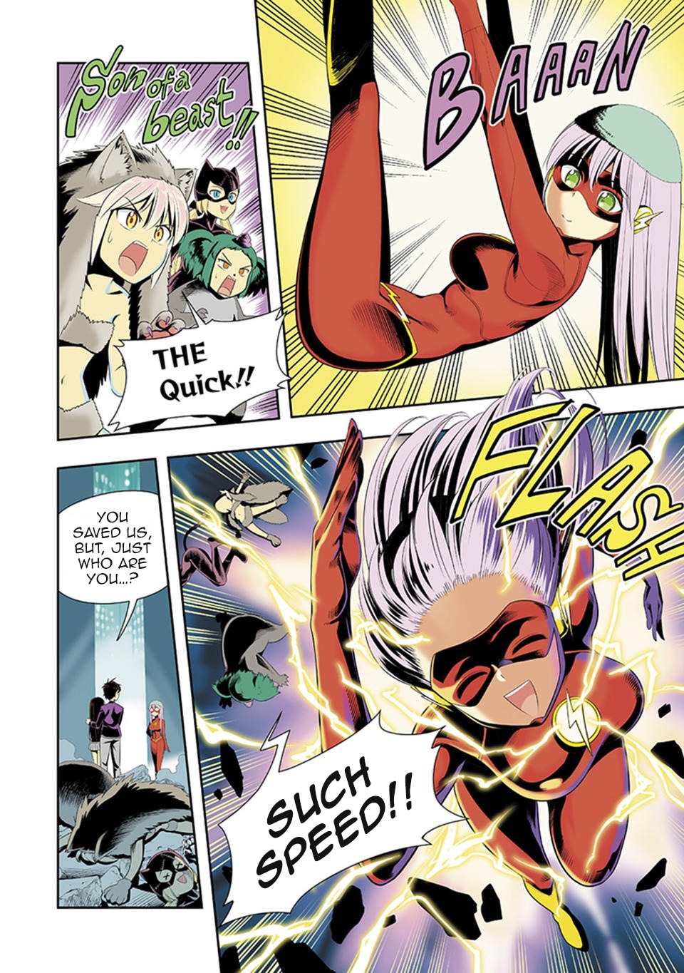 Murenase! Shiiton Gakuen Chapter 17.5 page 2 - Chapter 17.5: The Amazing Quick-Girl