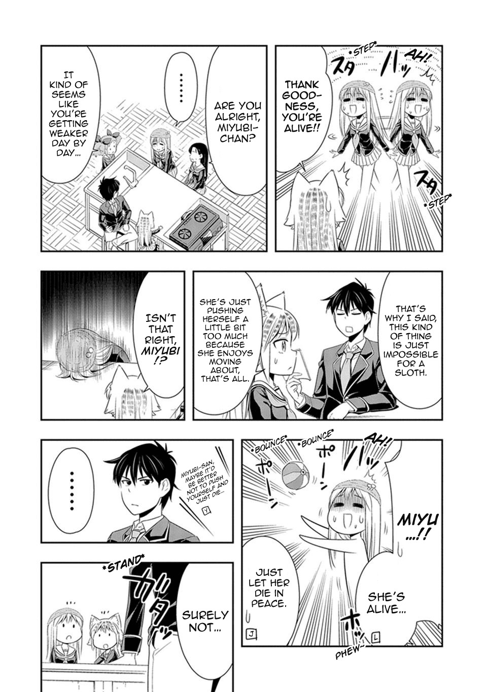 Murenase! Shiiton Gakuen Chapter 17 page 10 - Chapter 17: Miyubi Isn't Dying!!