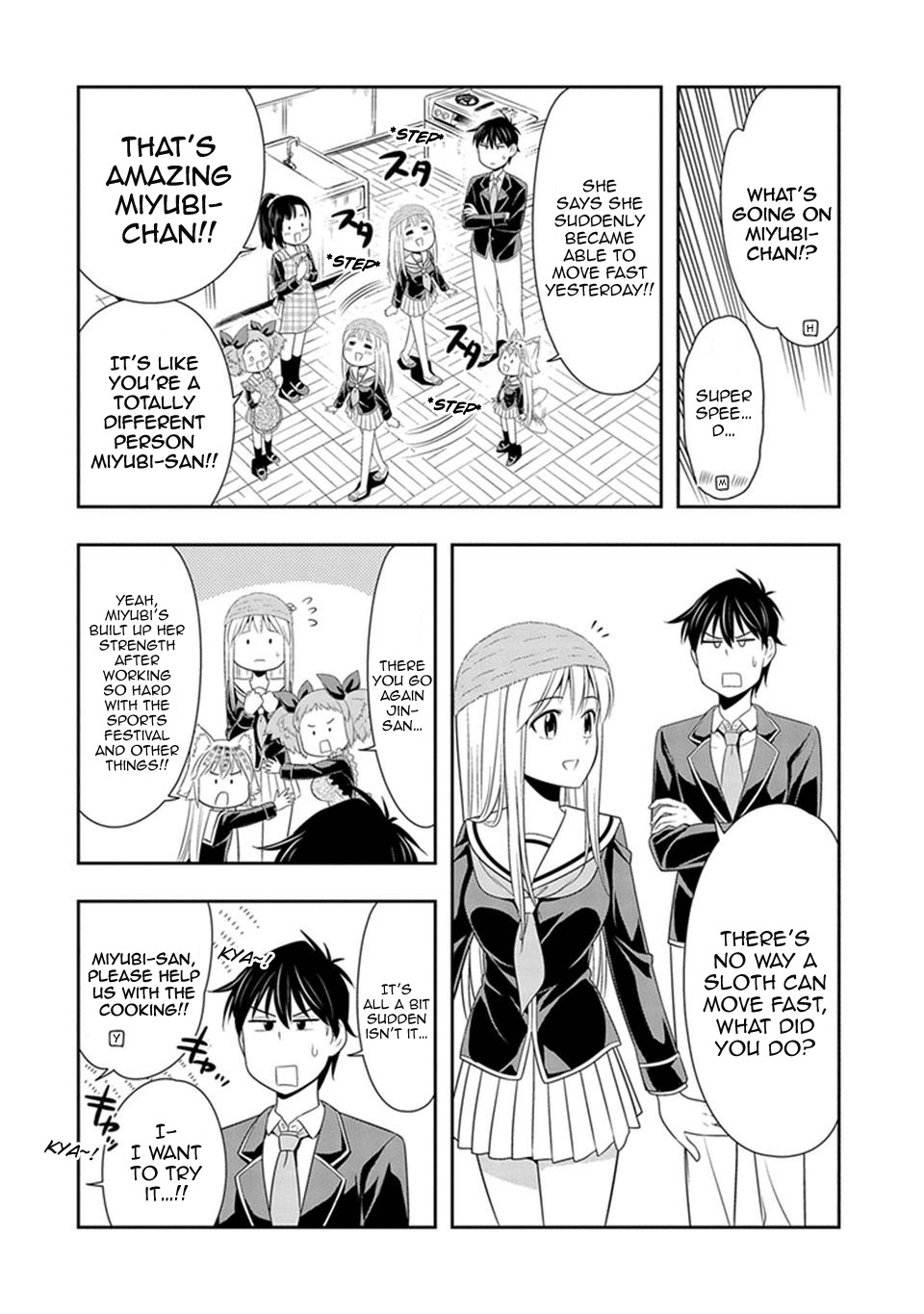 Murenase! Shiiton Gakuen Chapter 17 page 8 - Chapter 17: Miyubi Isn't Dying!!
