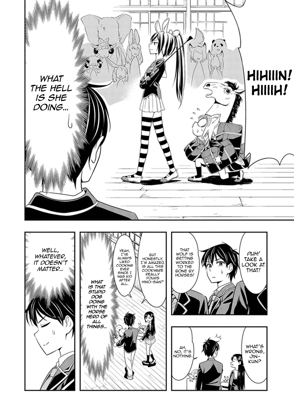 Murenase! Shiiton Gakuen Chapter 2 page 12 - Chapter 2: Chloe the Noble Horse!