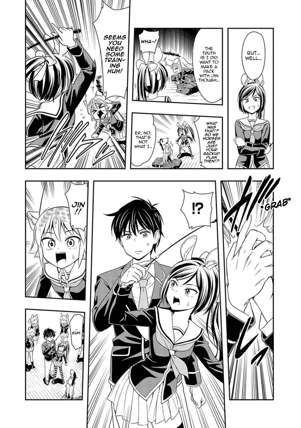 Murenase! Shiiton Gakuen Chapter 2 page 14 - Chapter 2: Chloe the Noble Horse!