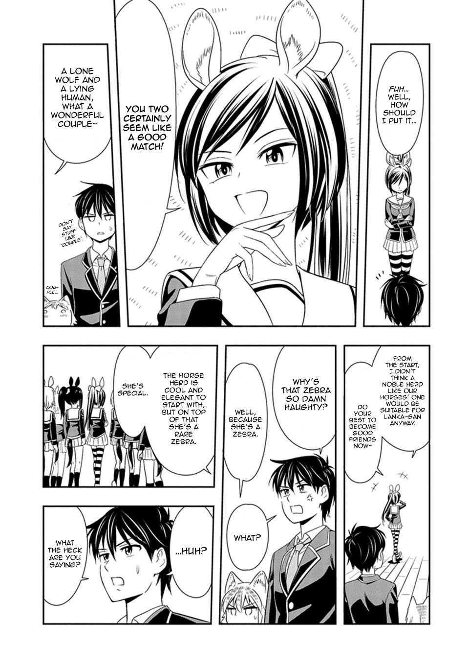 Murenase! Shiiton Gakuen Chapter 2 page 17 - Chapter 2: Chloe the Noble Horse!
