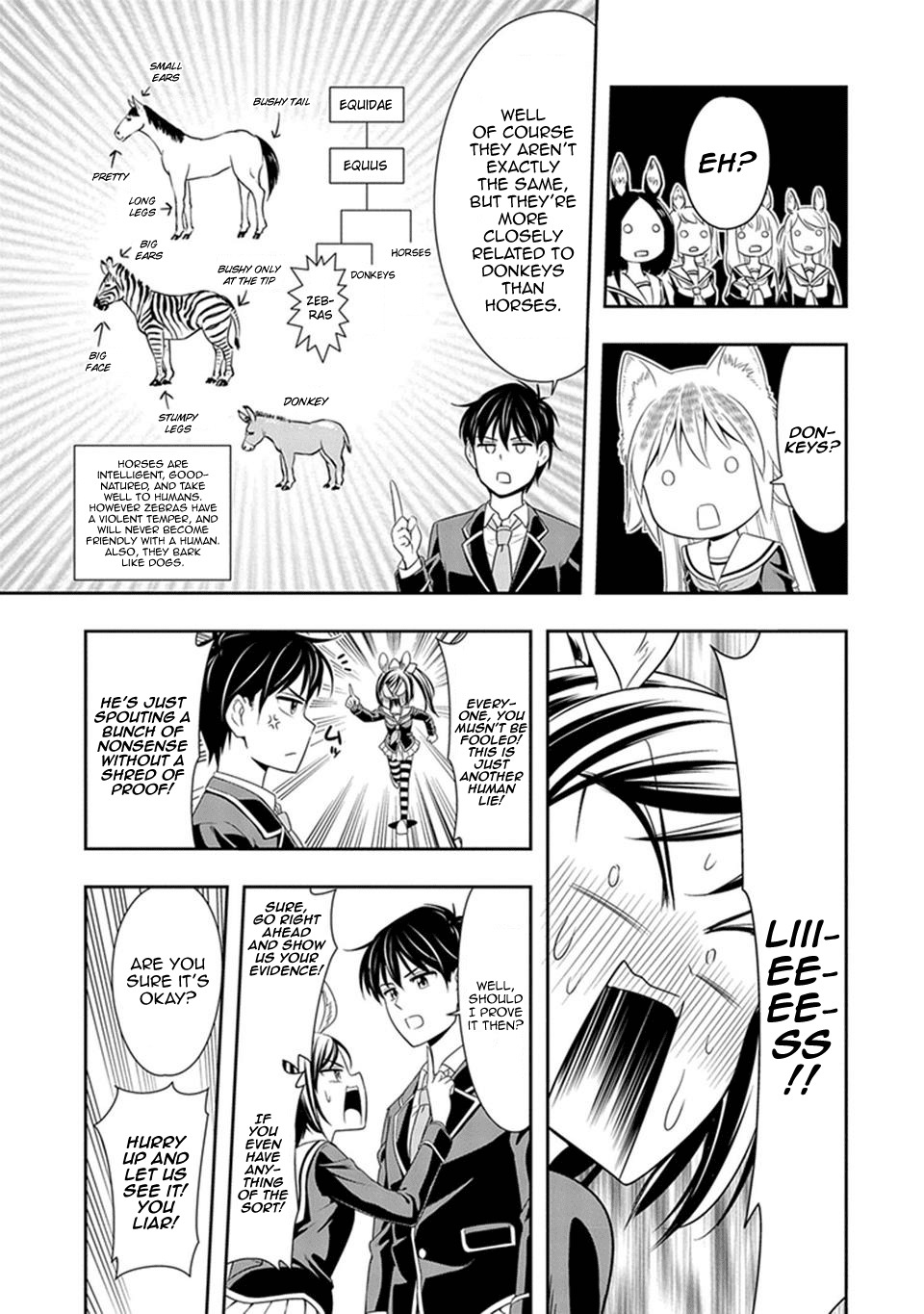 Murenase! Shiiton Gakuen Chapter 2 page 19 - Chapter 2: Chloe the Noble Horse!