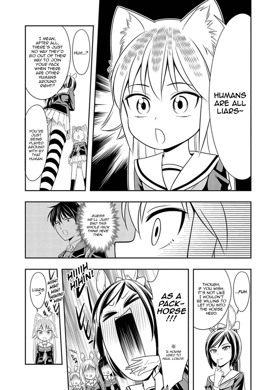 Murenase! Shiiton Gakuen Chapter 2 page 7 - Chapter 2: Chloe the Noble Horse!