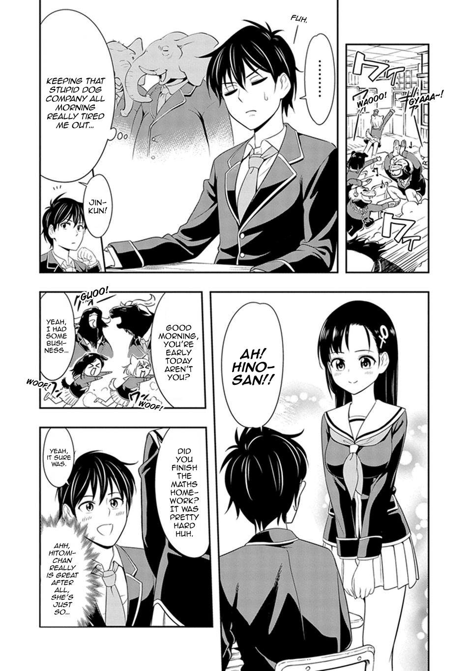Murenase! Shiiton Gakuen Chapter 2 page 8 - Chapter 2: Chloe the Noble Horse!