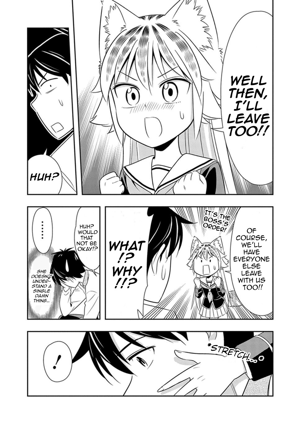 Murenase! Shiiton Gakuen Chapter 20 page 13 - Chapter 20: Wolf Therapy