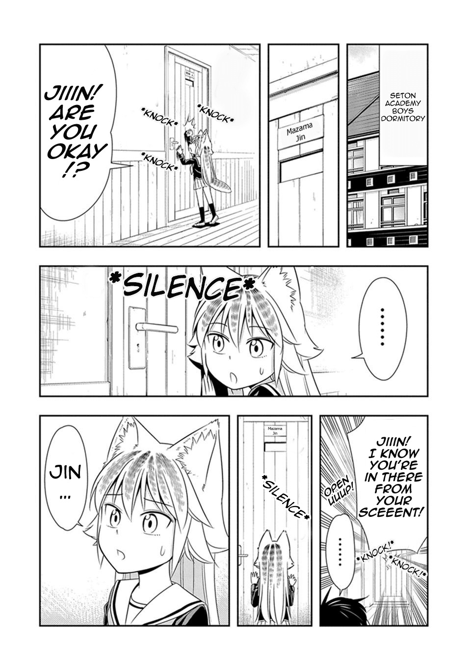 Murenase! Shiiton Gakuen Chapter 20 page 4 - Chapter 20: Wolf Therapy