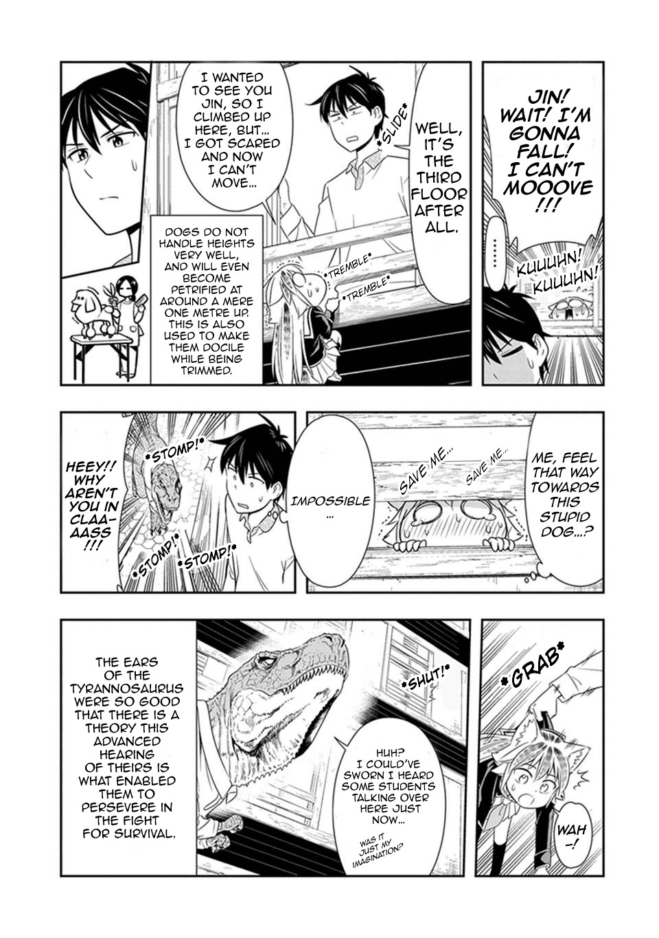 Murenase! Shiiton Gakuen Chapter 20 page 7 - Chapter 20: Wolf Therapy