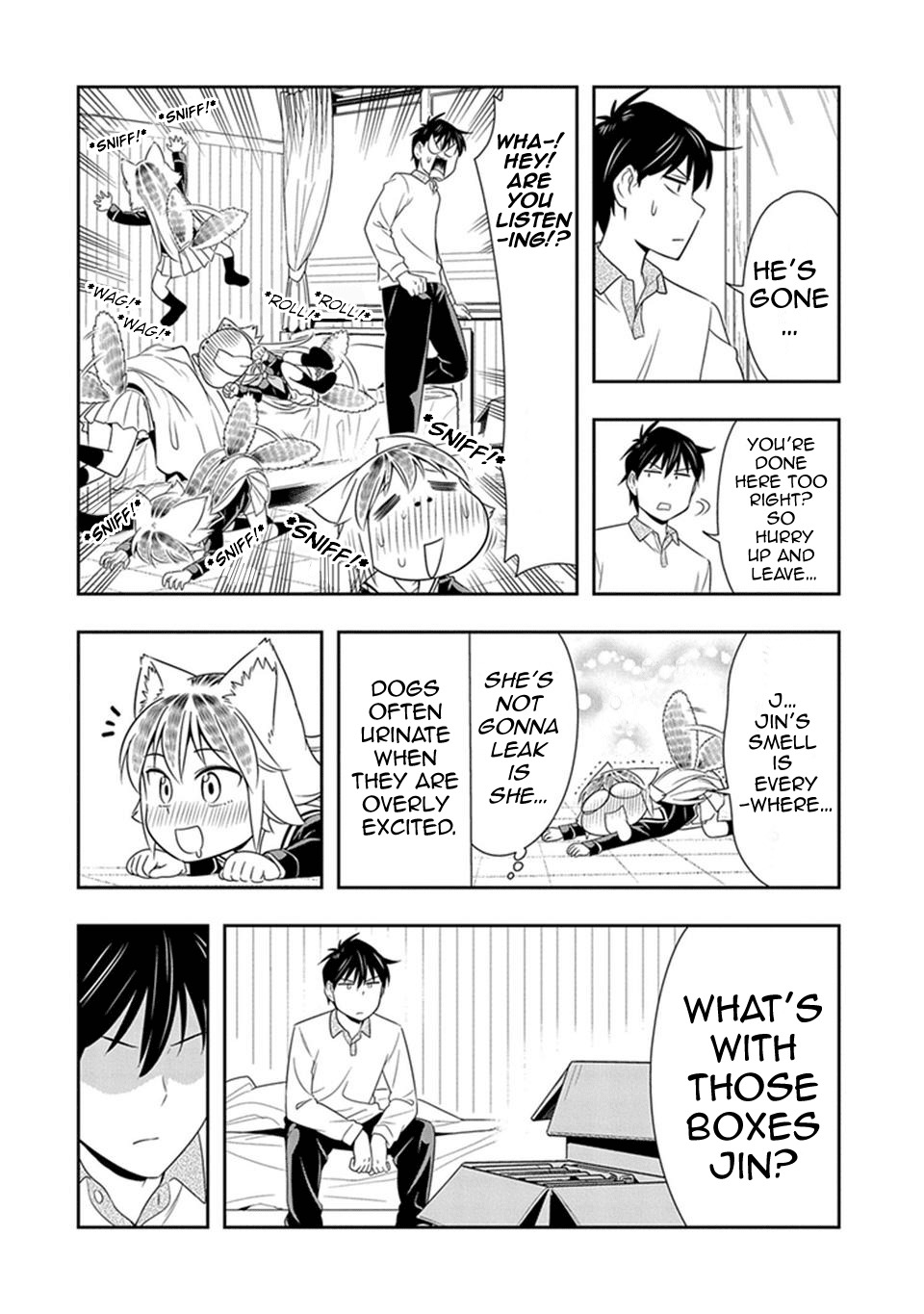 Murenase! Shiiton Gakuen Chapter 20 page 8 - Chapter 20: Wolf Therapy