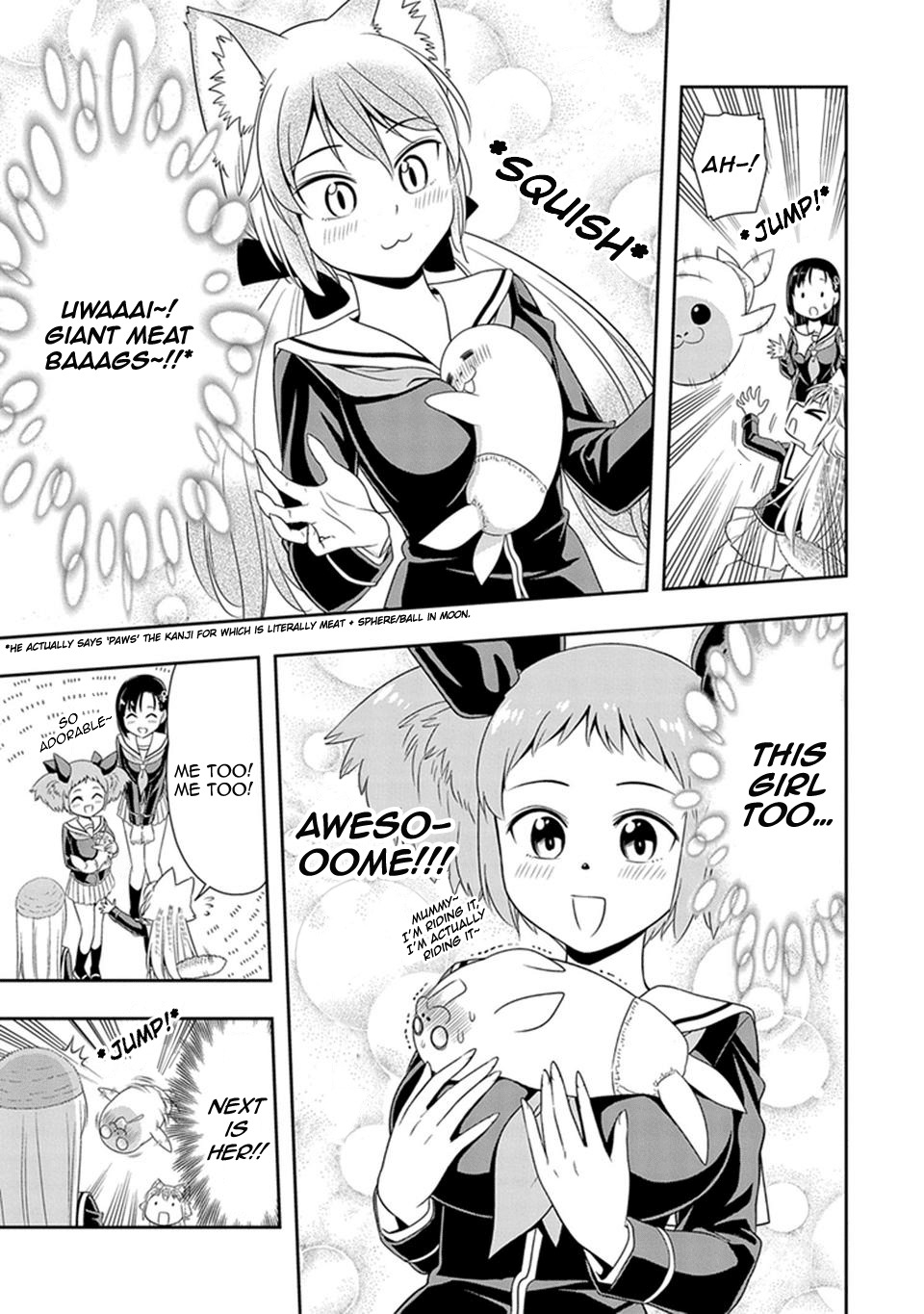 Murenase! Shiiton Gakuen Chapter 21 page 11 - Chapter 21: Because There Are Boobs There