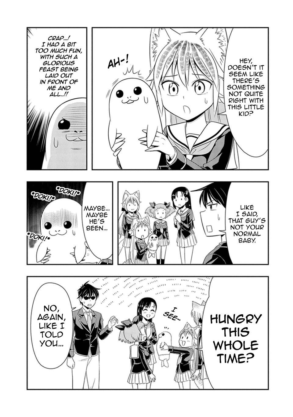 Murenase! Shiiton Gakuen Chapter 21 page 13 - Chapter 21: Because There Are Boobs There