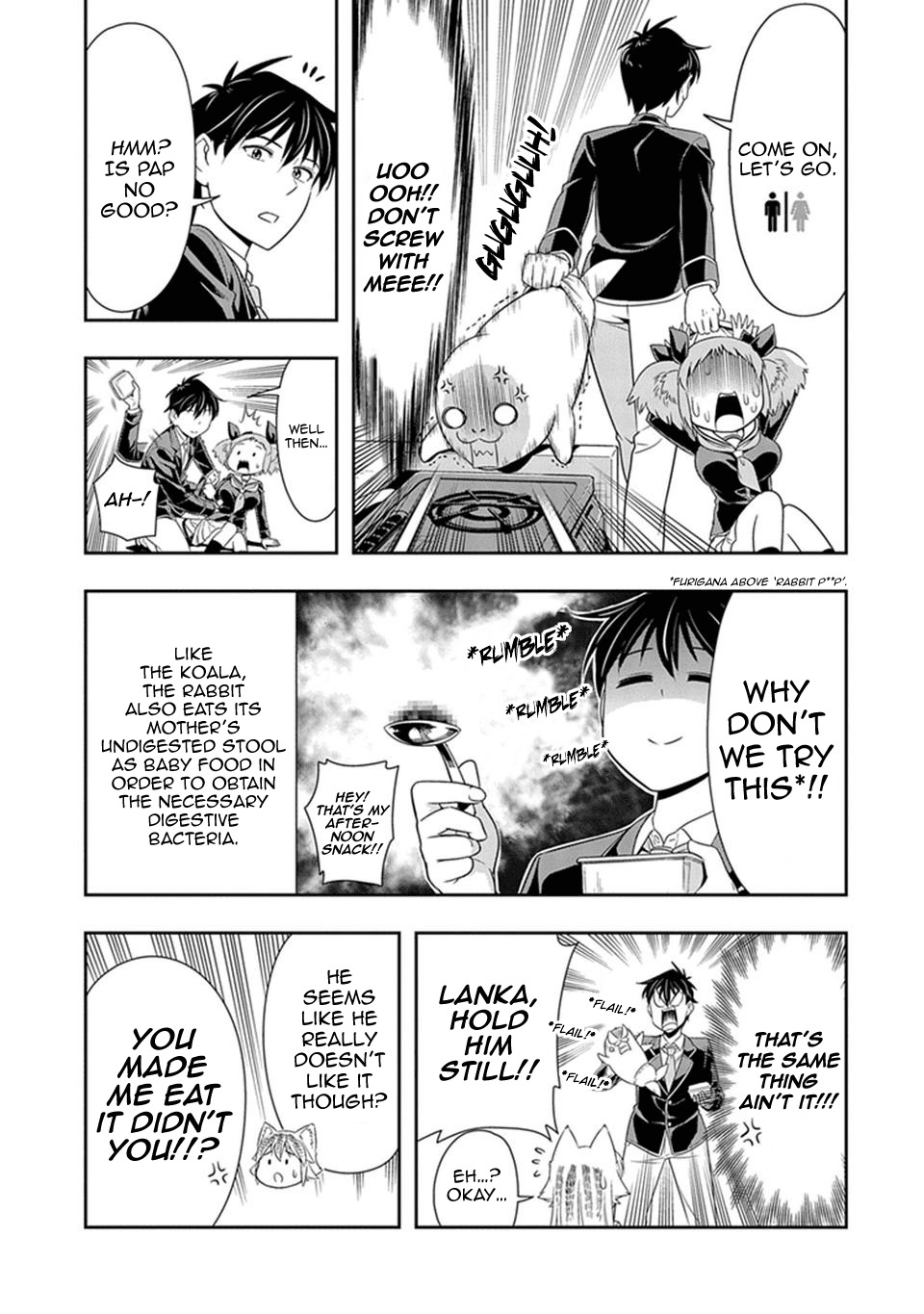 Murenase! Shiiton Gakuen Chapter 21 page 17 - Chapter 21: Because There Are Boobs There