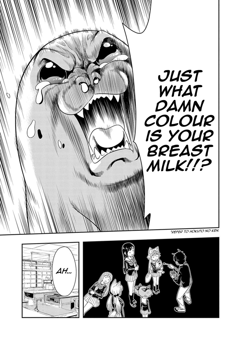 Murenase! Shiiton Gakuen Chapter 21 page 19 - Chapter 21: Because There Are Boobs There