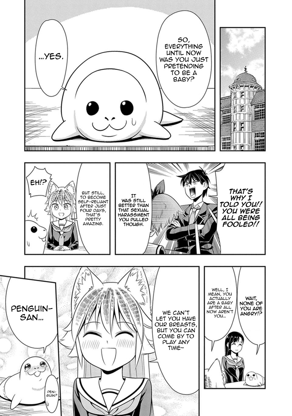 Murenase! Shiiton Gakuen Chapter 21 page 20 - Chapter 21: Because There Are Boobs There