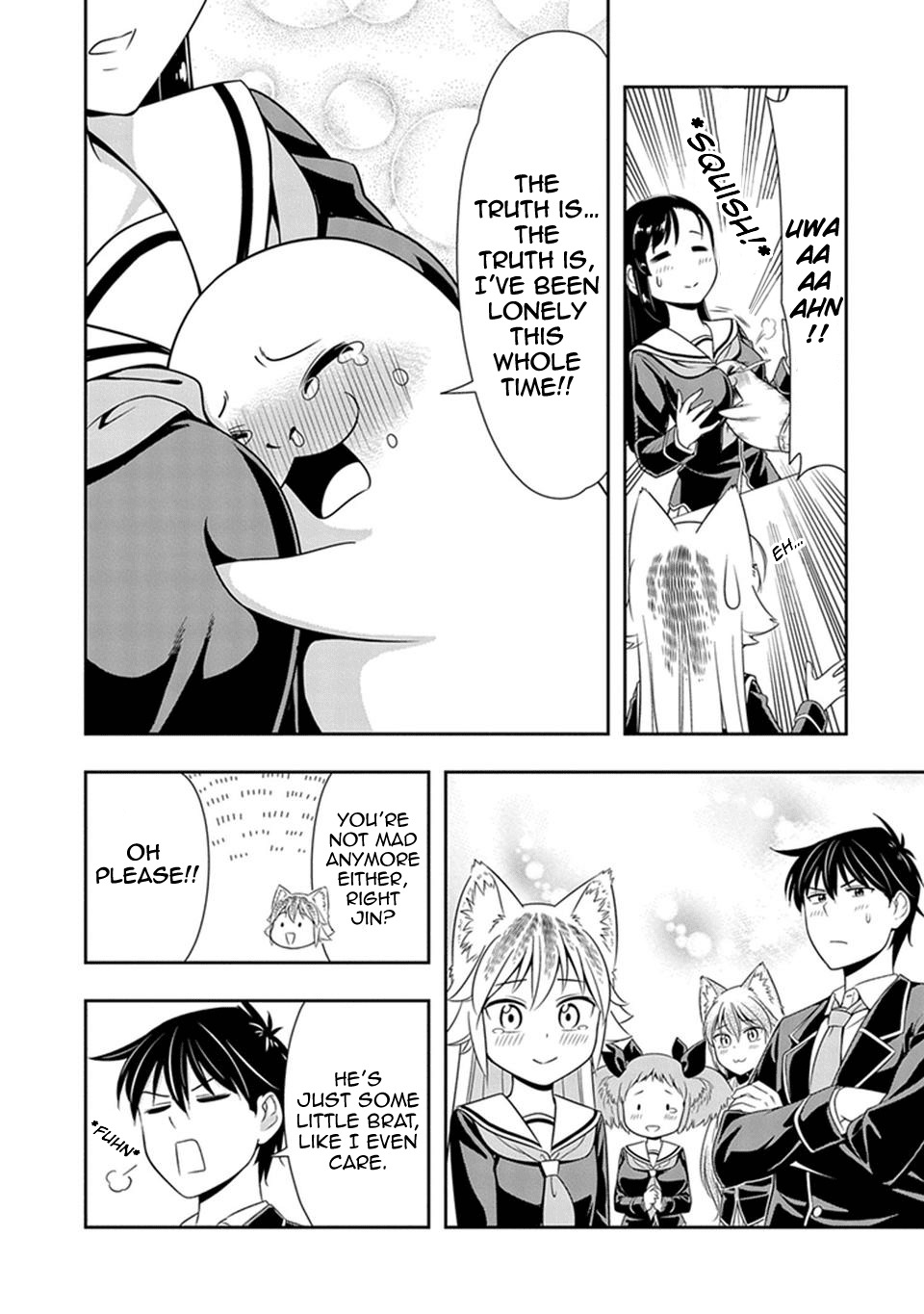 Murenase! Shiiton Gakuen Chapter 21 page 21 - Chapter 21: Because There Are Boobs There