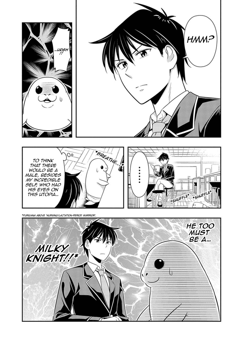 Murenase! Shiiton Gakuen Chapter 21 page 5 - Chapter 21: Because There Are Boobs There