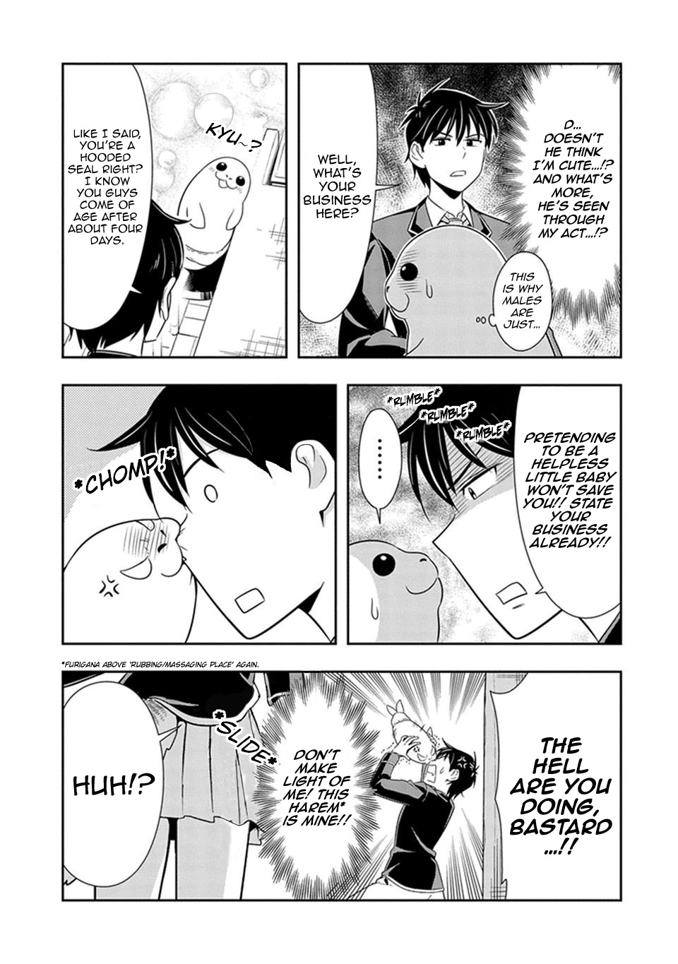 Murenase! Shiiton Gakuen Chapter 21 page 7 - Chapter 21: Because There Are Boobs There