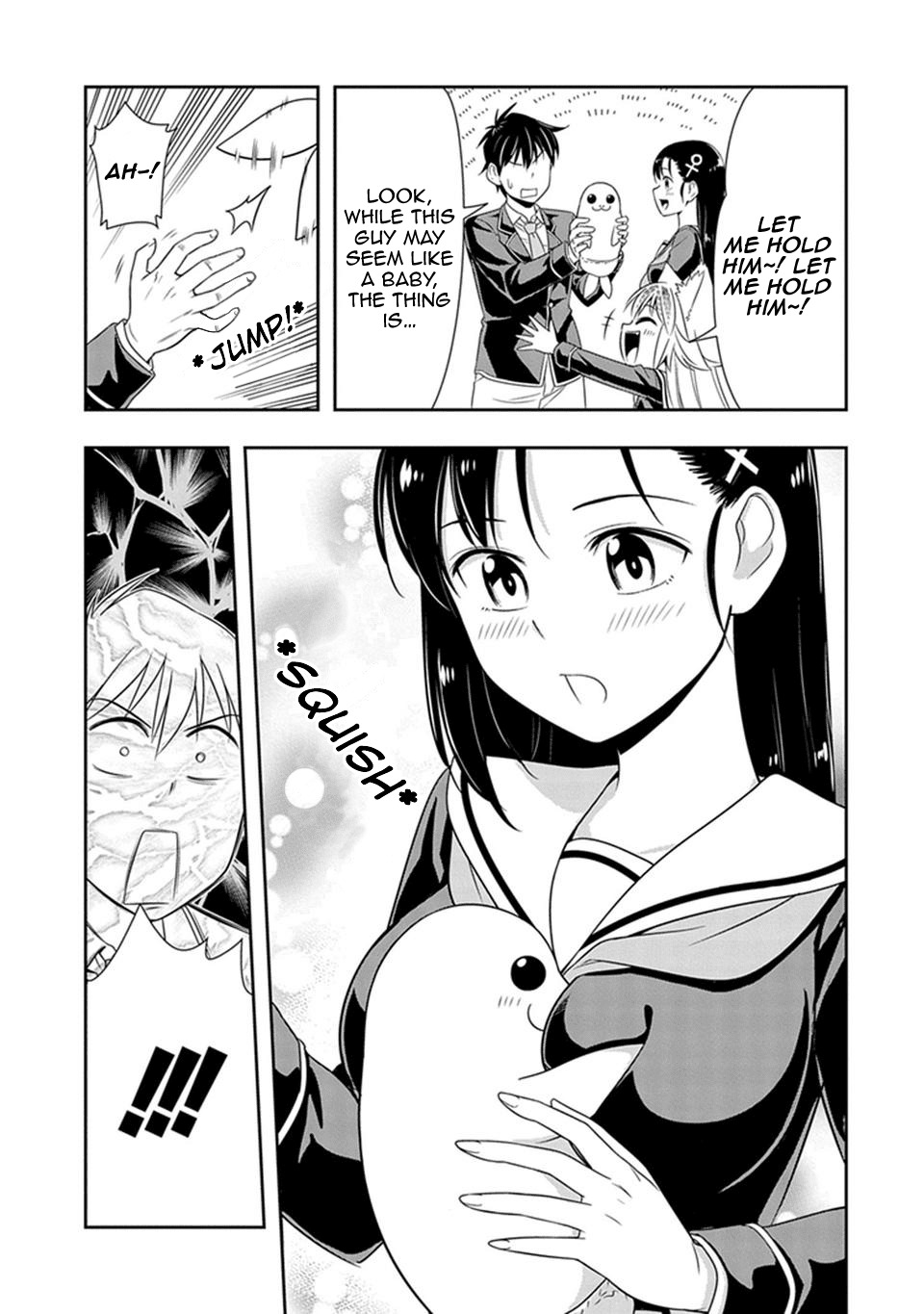 Murenase! Shiiton Gakuen Chapter 21 page 9 - Chapter 21: Because There Are Boobs There