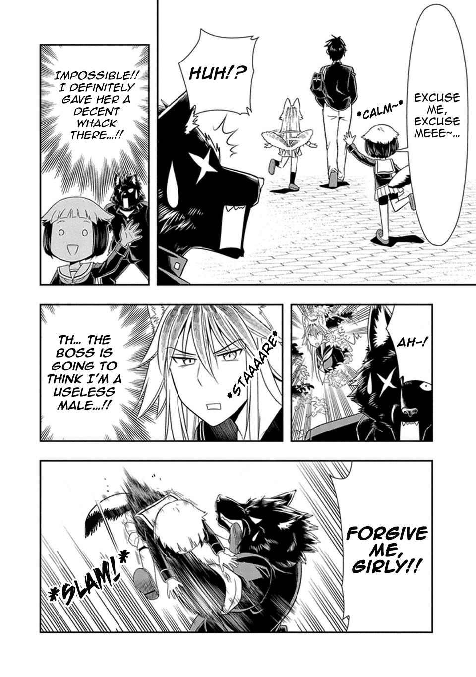 Murenase! Shiiton Gakuen Chapter 22 page 10 - Chapter 22: Ratel! The Invincible!