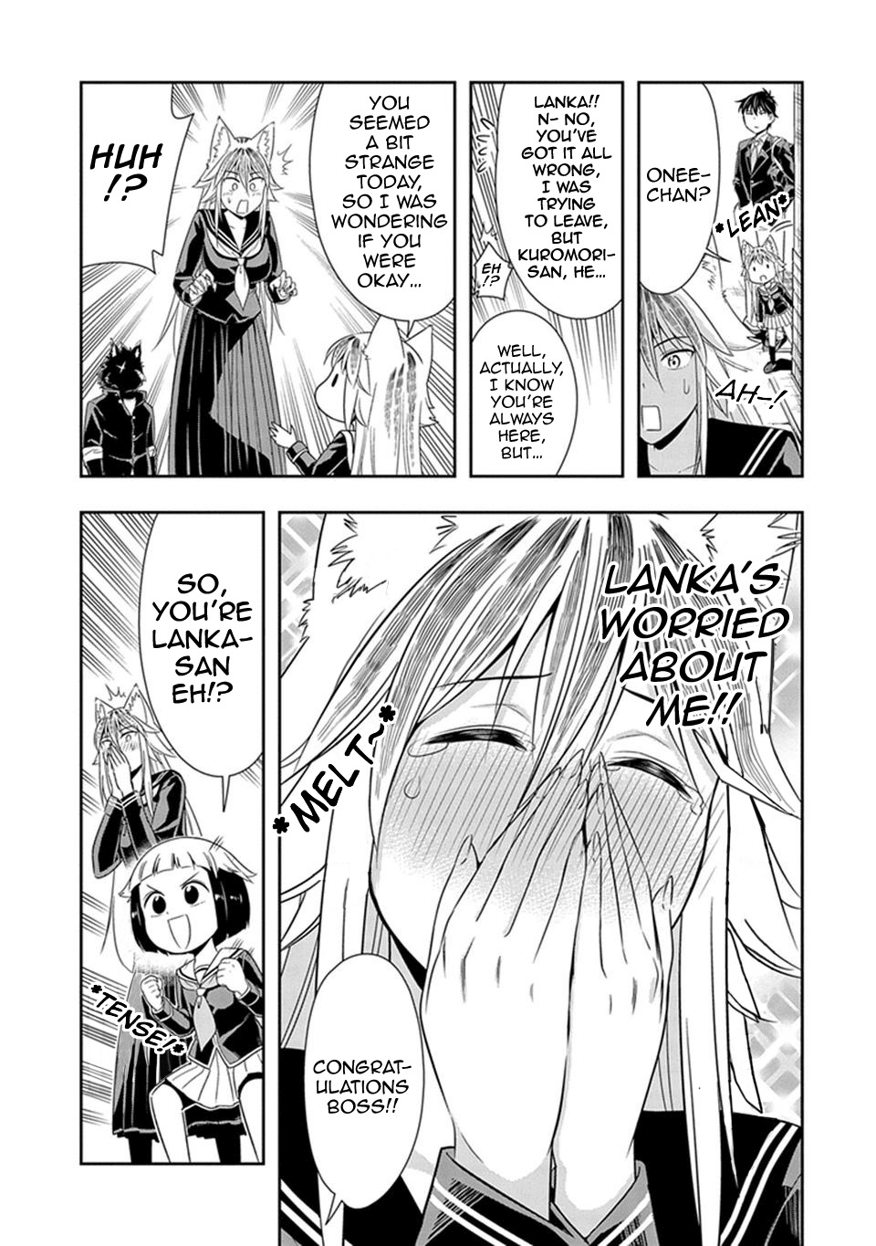Murenase! Shiiton Gakuen Chapter 22 page 15 - Chapter 22: Ratel! The Invincible!