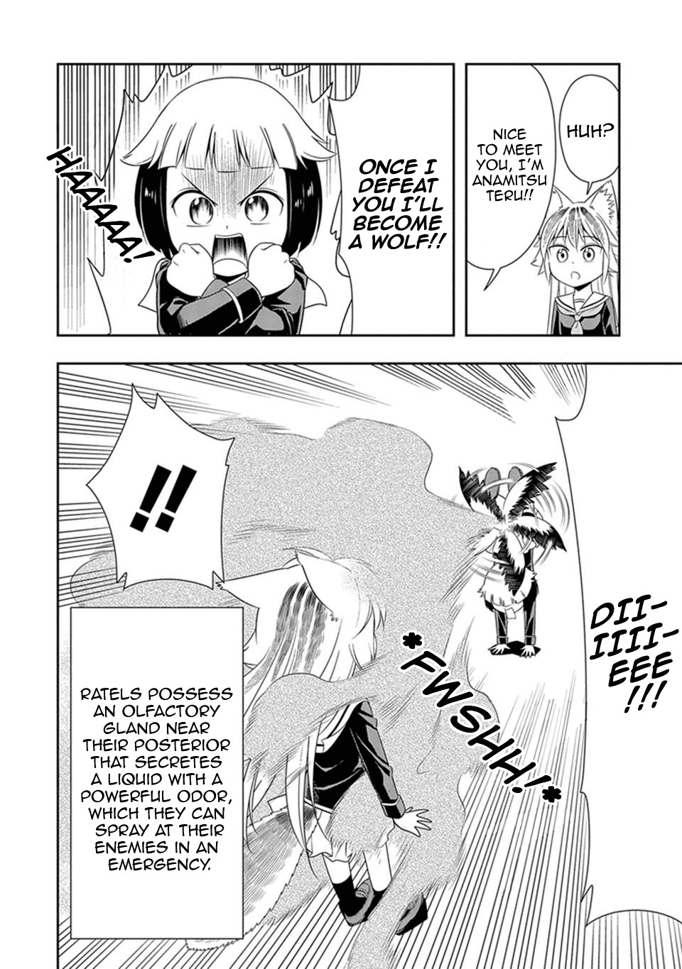 Murenase! Shiiton Gakuen Chapter 22 page 16 - Chapter 22: Ratel! The Invincible!