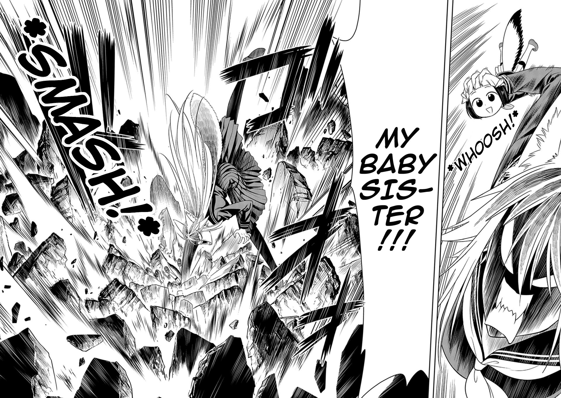 Murenase! Shiiton Gakuen Chapter 22 page 18 - Chapter 22: Ratel! The Invincible!