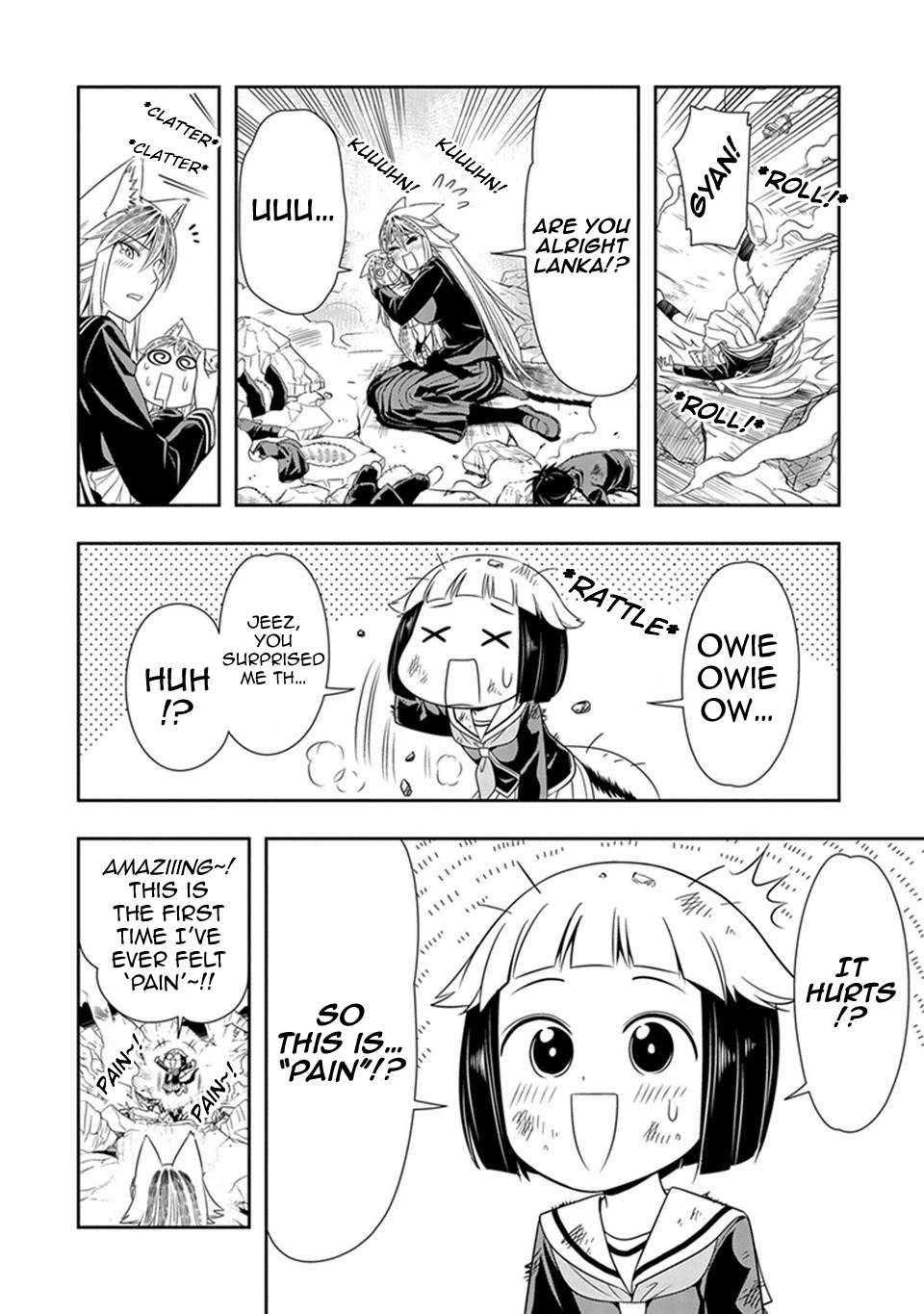 Murenase! Shiiton Gakuen Chapter 22 page 19 - Chapter 22: Ratel! The Invincible!
