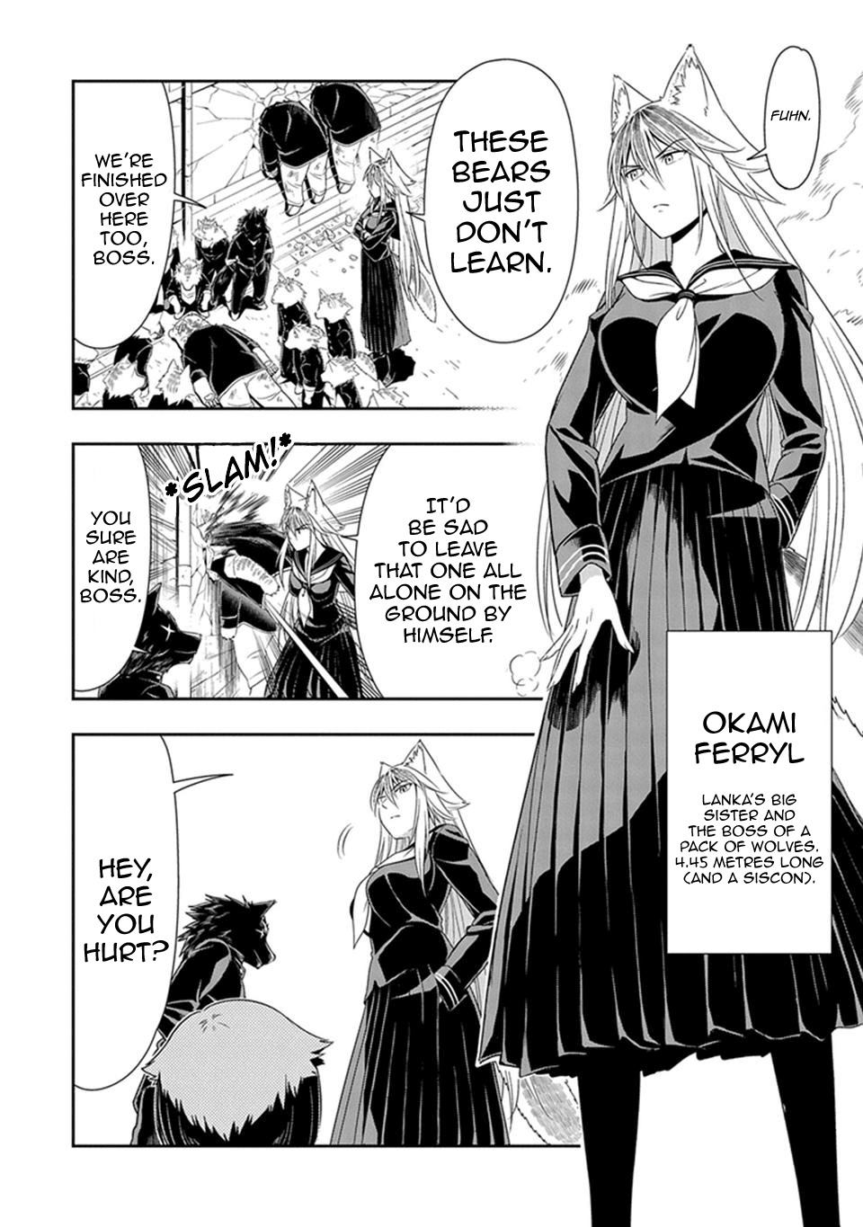 Murenase! Shiiton Gakuen Chapter 22 page 2 - Chapter 22: Ratel! The Invincible!