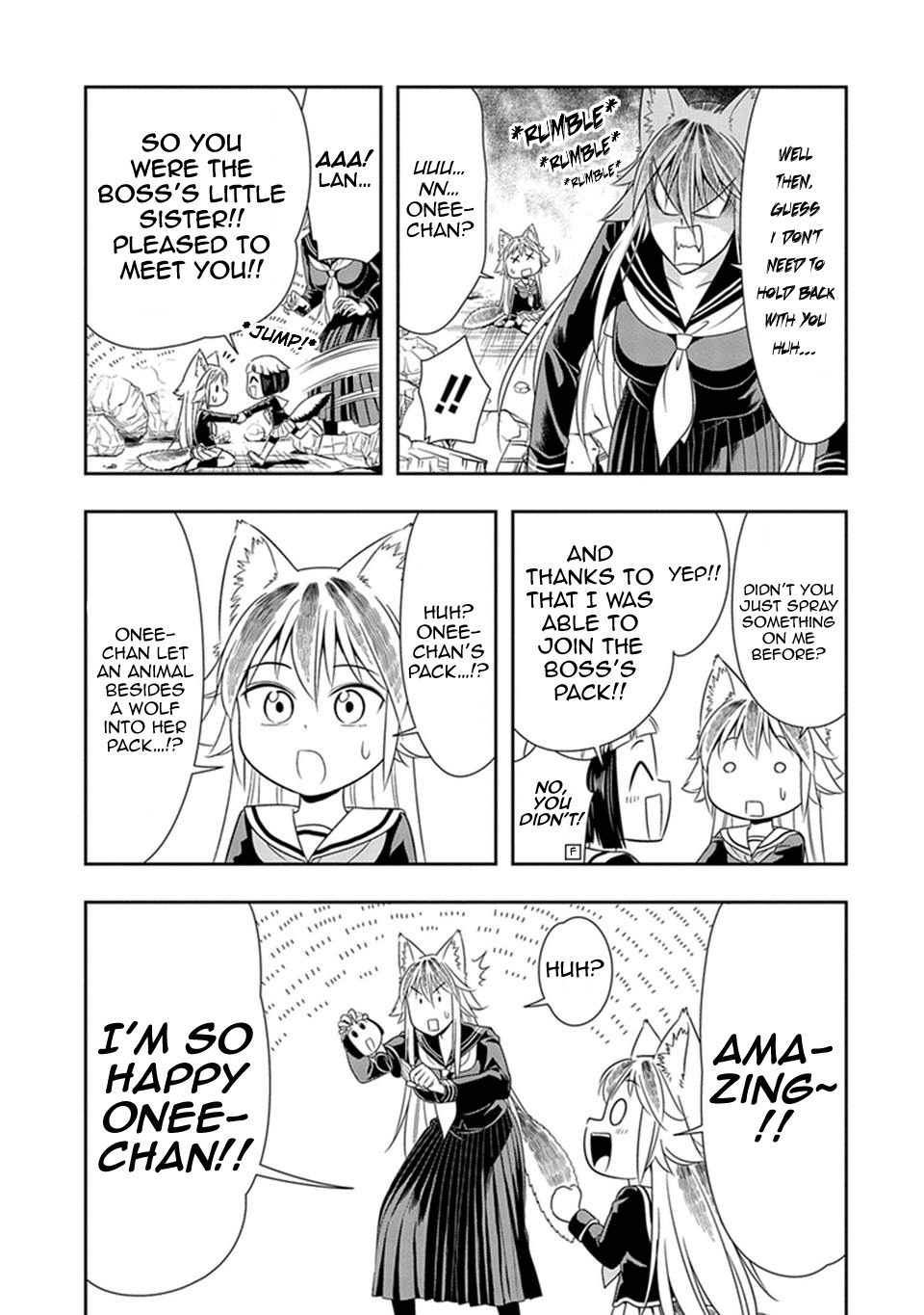 Murenase! Shiiton Gakuen Chapter 22 page 20 - Chapter 22: Ratel! The Invincible!