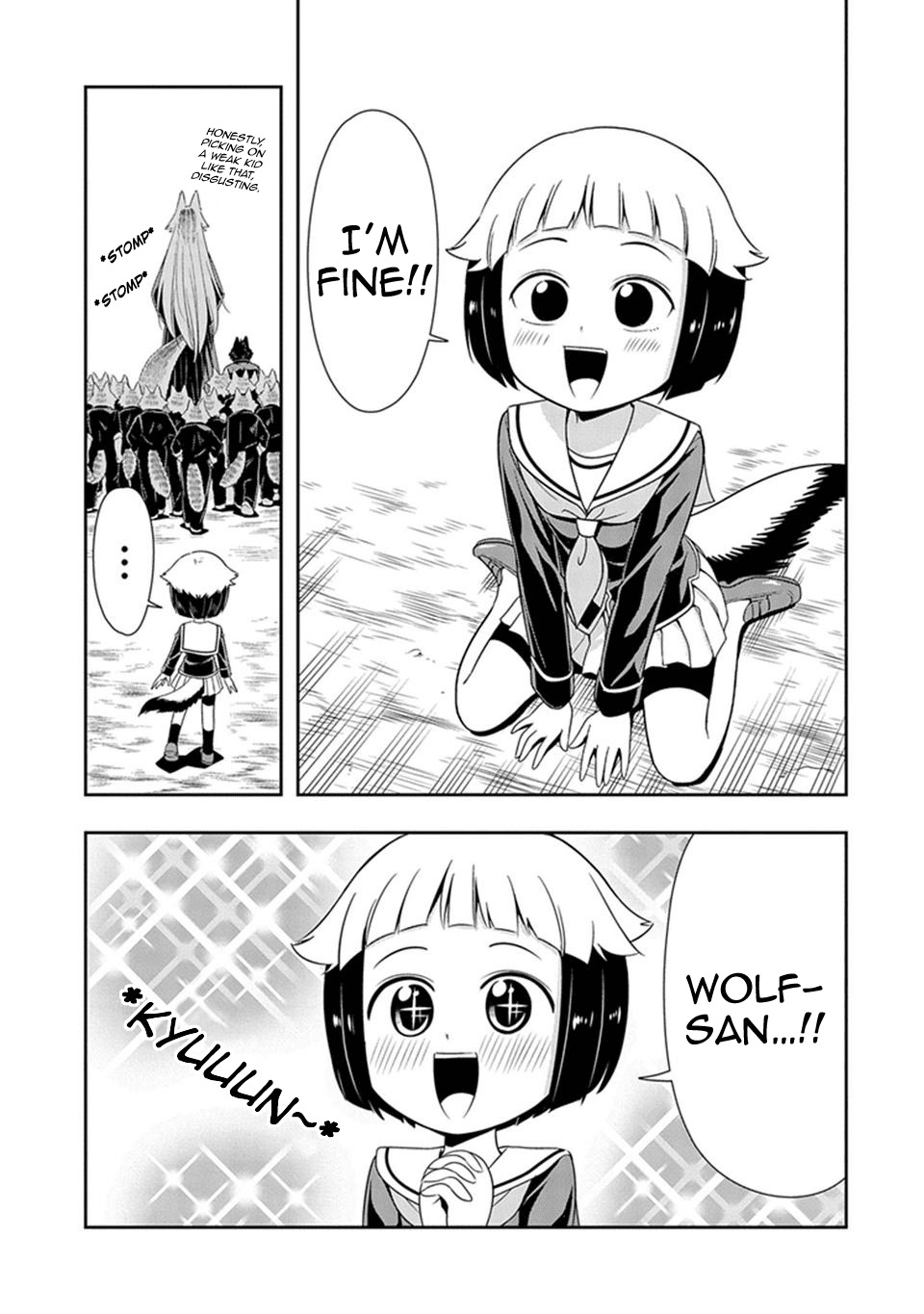 Murenase! Shiiton Gakuen Chapter 22 page 3 - Chapter 22: Ratel! The Invincible!