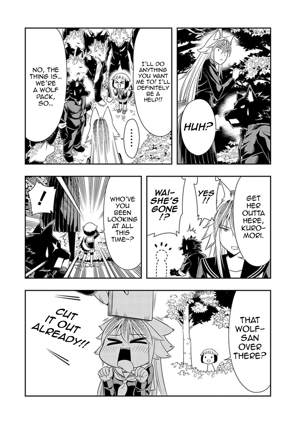 Murenase! Shiiton Gakuen Chapter 22 page 8 - Chapter 22: Ratel! The Invincible!