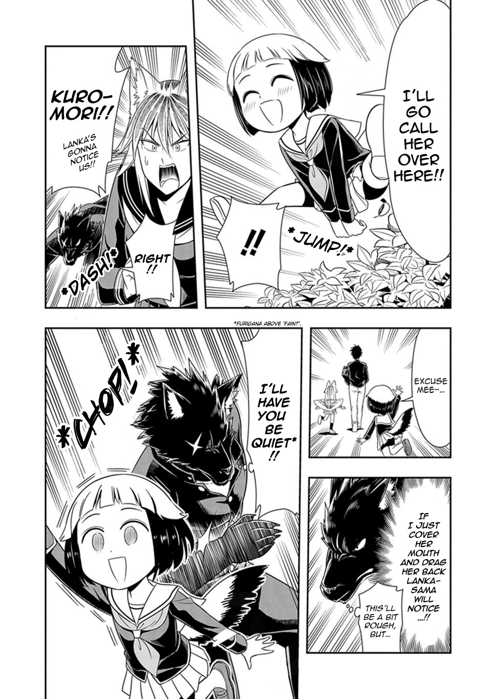 Murenase! Shiiton Gakuen Chapter 22 page 9 - Chapter 22: Ratel! The Invincible!