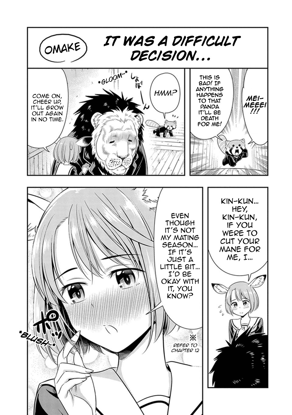 Murenase! Shiiton Gakuen Chapter 23.5 page 1 - Chapter 23.5: It Was a Difficult Decision...