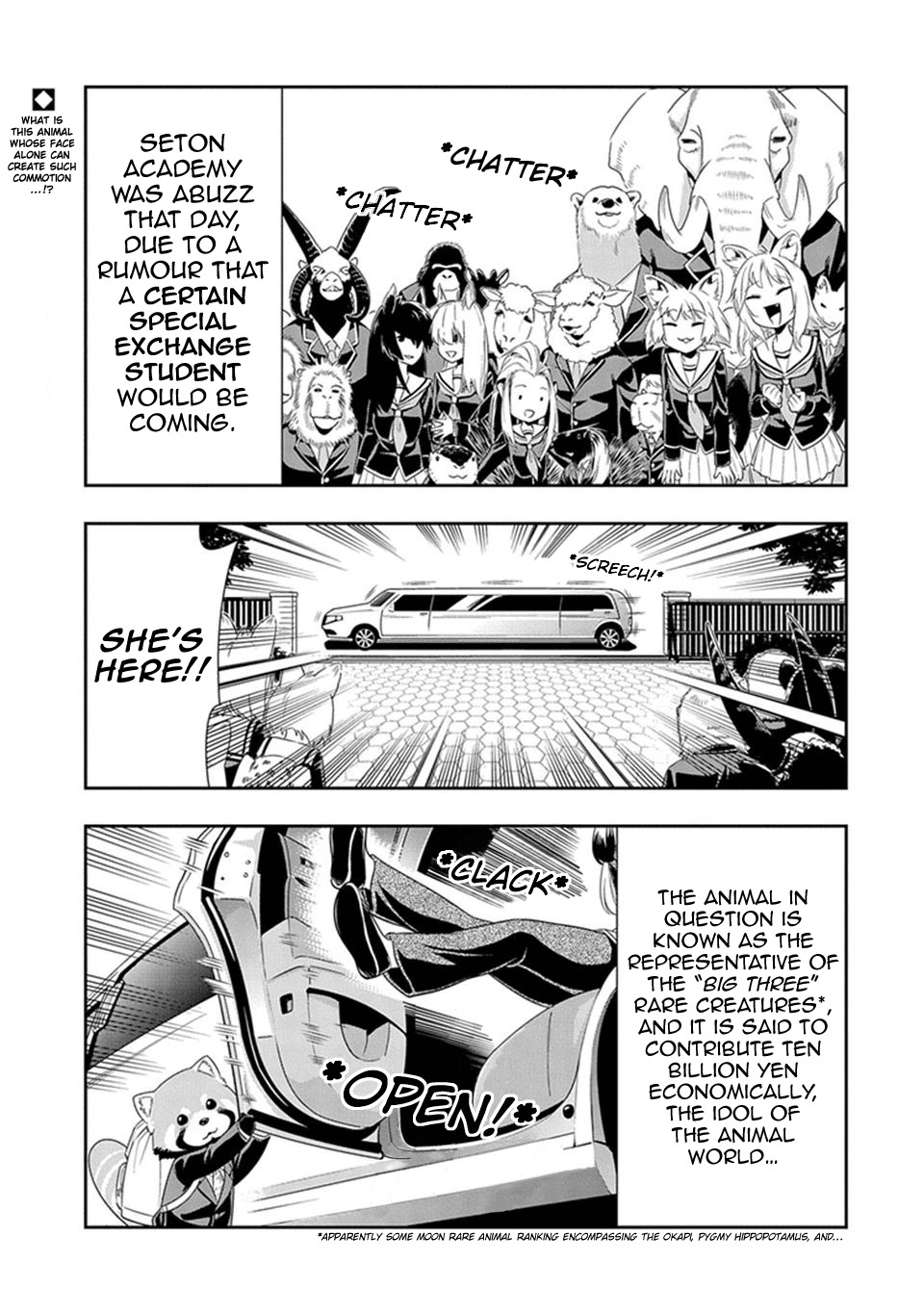 Murenase! Shiiton Gakuen Chapter 23 page 1 - Chapter 23: National Student Protection Priority One, Meimei!