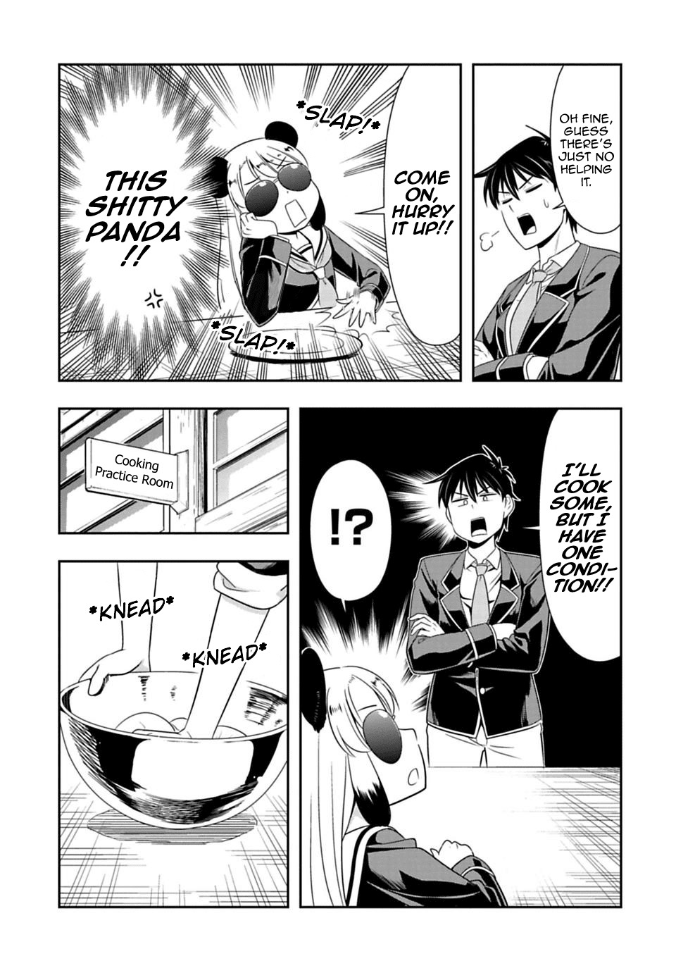 Murenase! Shiiton Gakuen Chapter 24 page 10 - Chapter 24: Handle Panda with Care