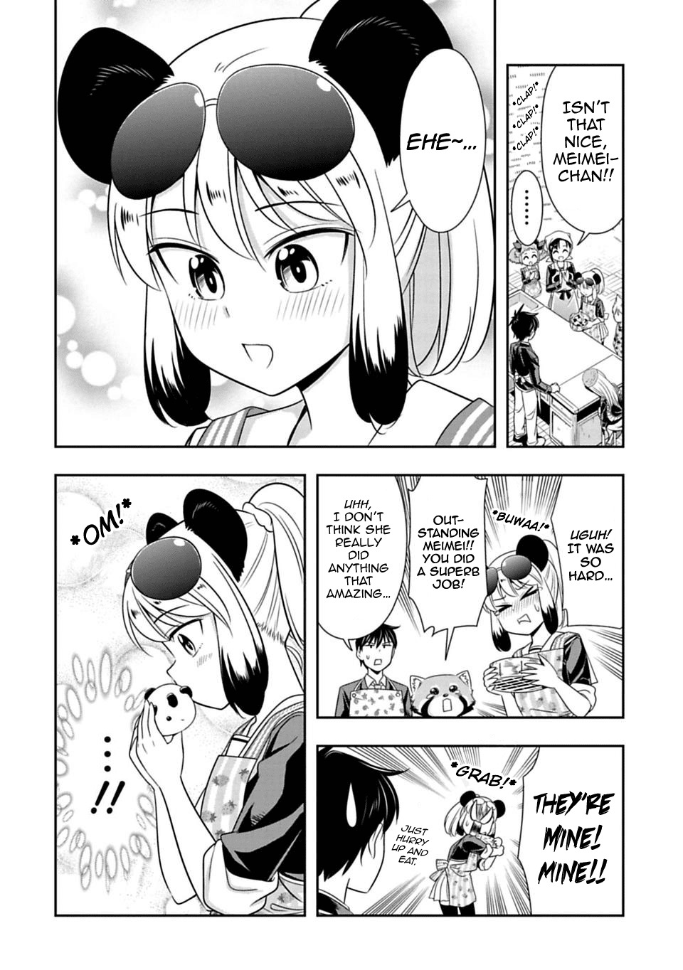 Murenase! Shiiton Gakuen Chapter 24 page 15 - Chapter 24: Handle Panda with Care