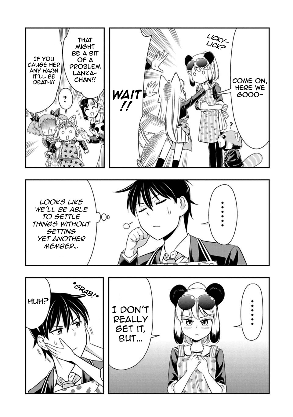 Murenase! Shiiton Gakuen Chapter 24 page 18 - Chapter 24: Handle Panda with Care