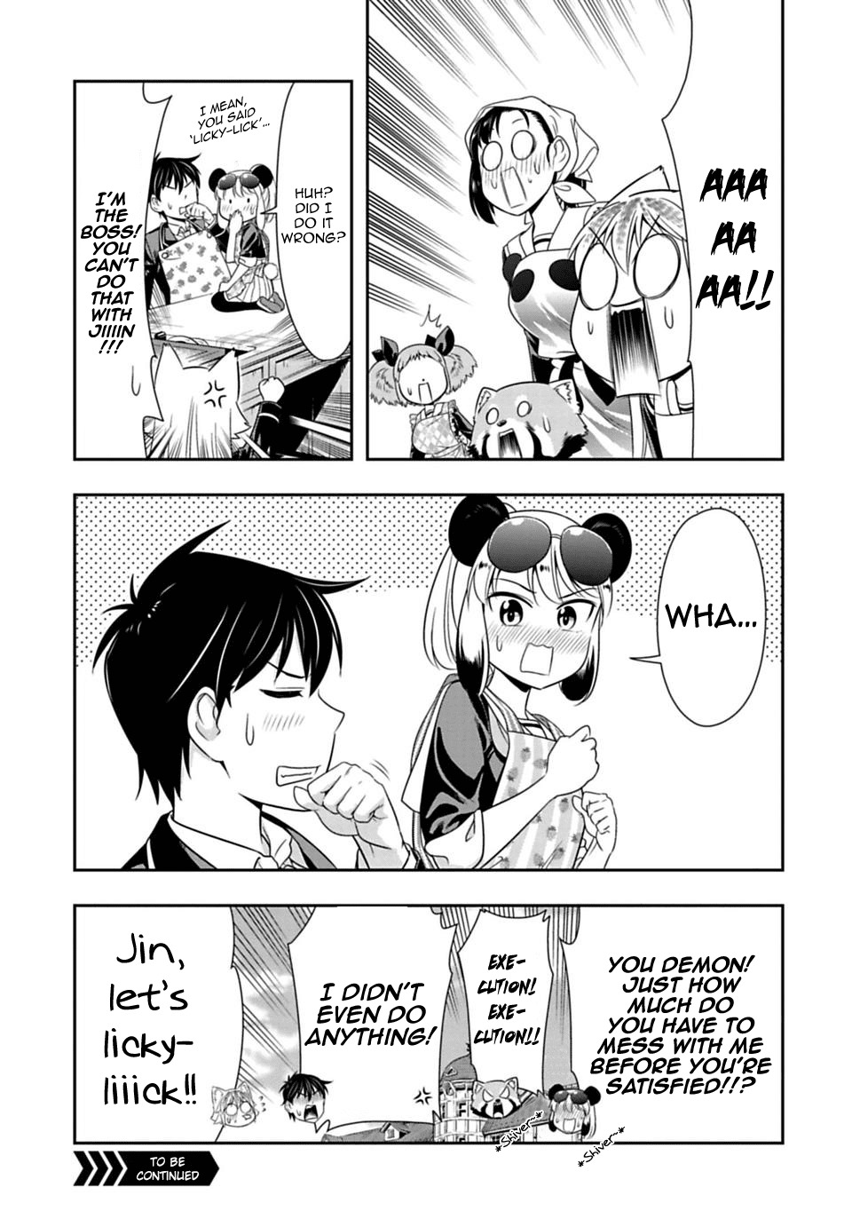 Murenase! Shiiton Gakuen Chapter 24 page 20 - Chapter 24: Handle Panda with Care