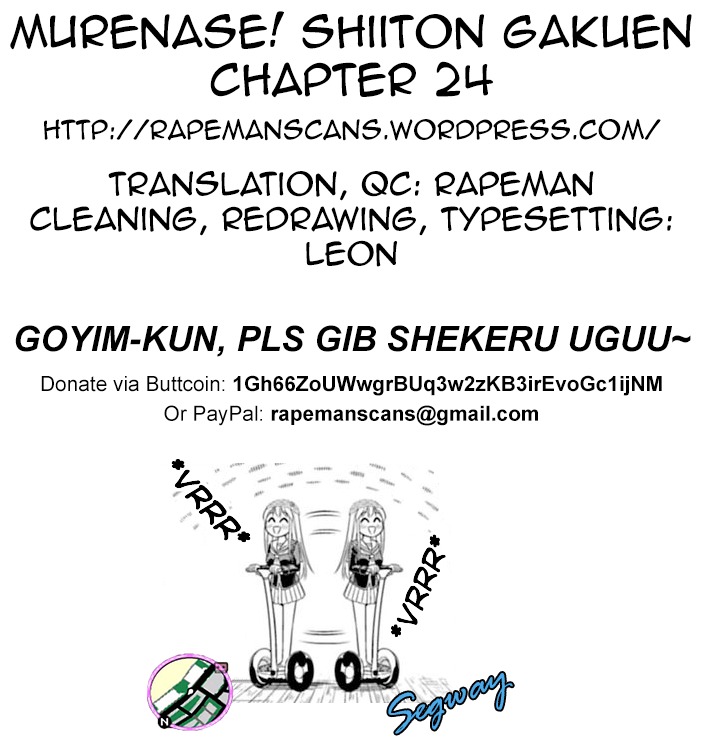 Murenase! Shiiton Gakuen Chapter 24 page 21 - Chapter 24: Handle Panda with Care